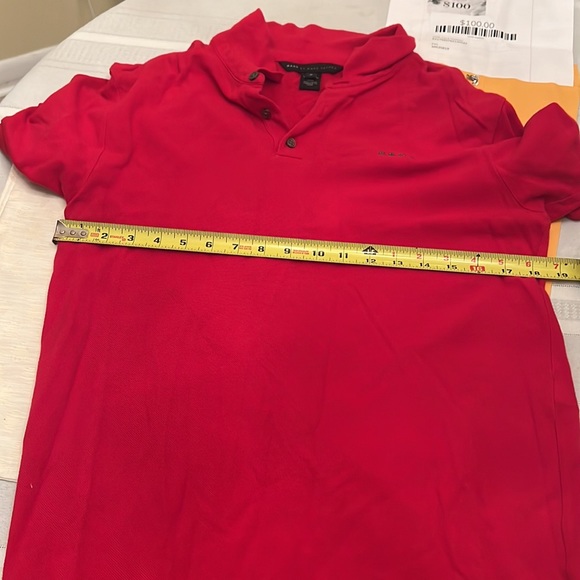 Marc by Marc Jacobs Men’s Red Polo Size Medium - Picture 6 of 7